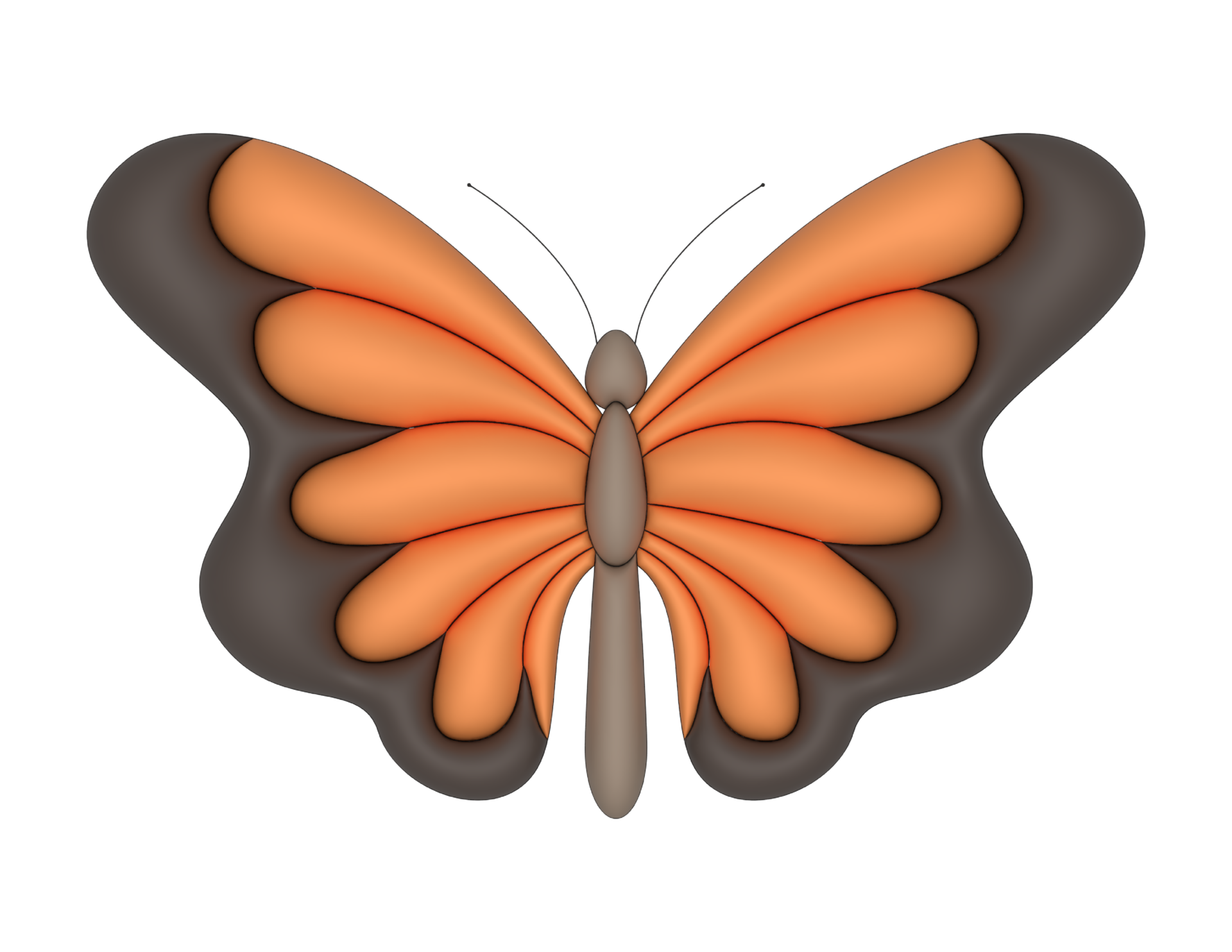 butterfly clip art png 33299271 PNG