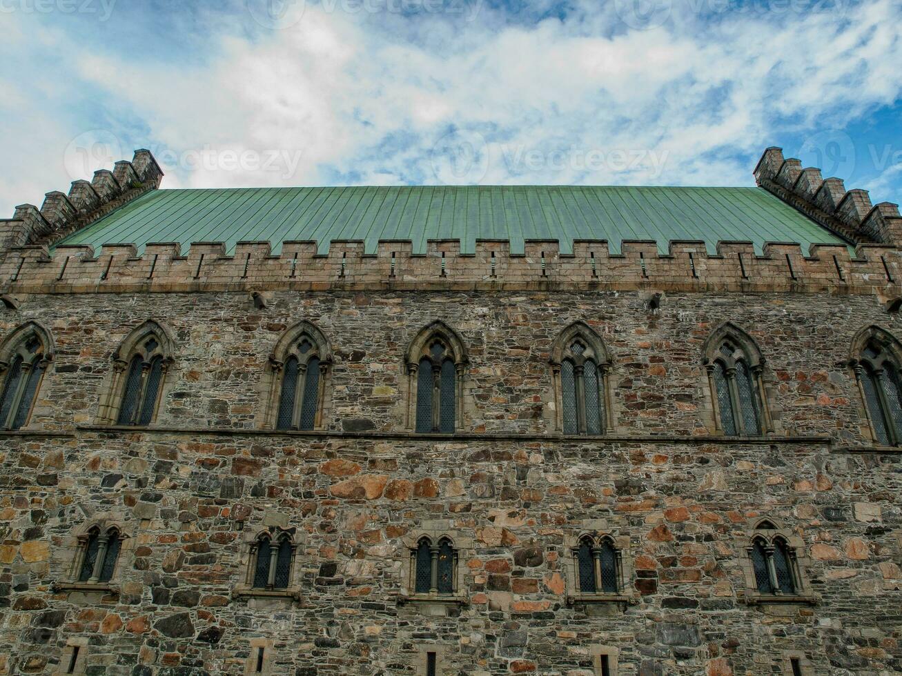 the city of Bergen in norway photo