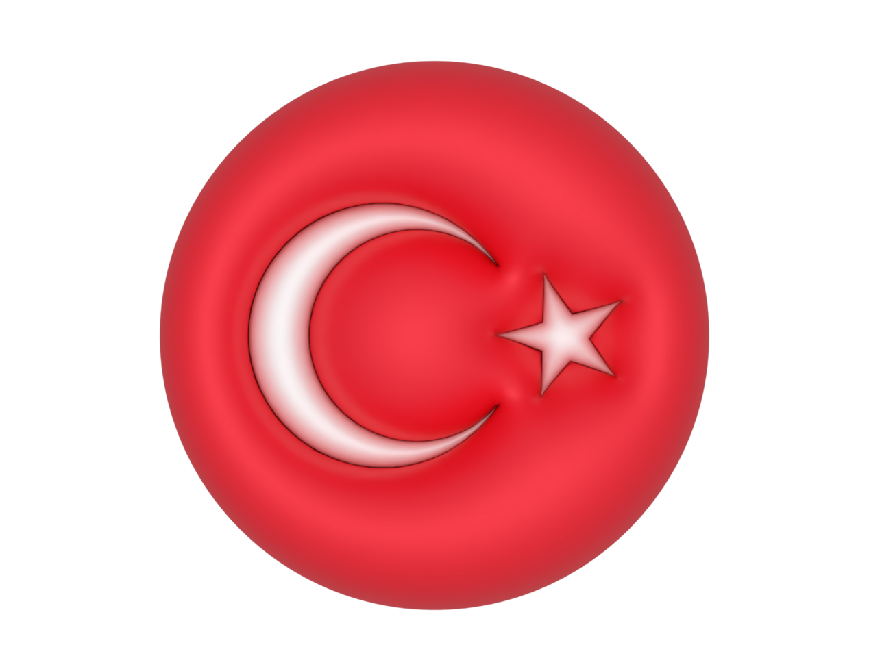 turkey flag icon, png