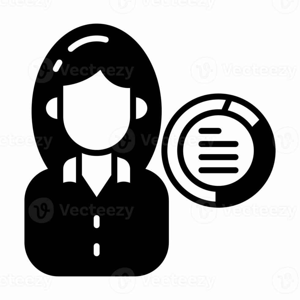 Data Scientist icon in vector. Illustration photo