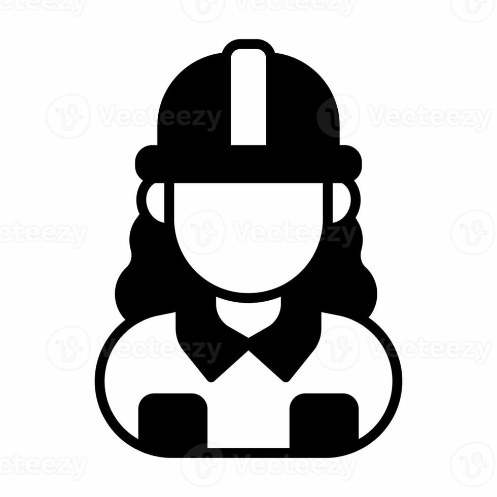 Engineer icon in vector. Illustration photo