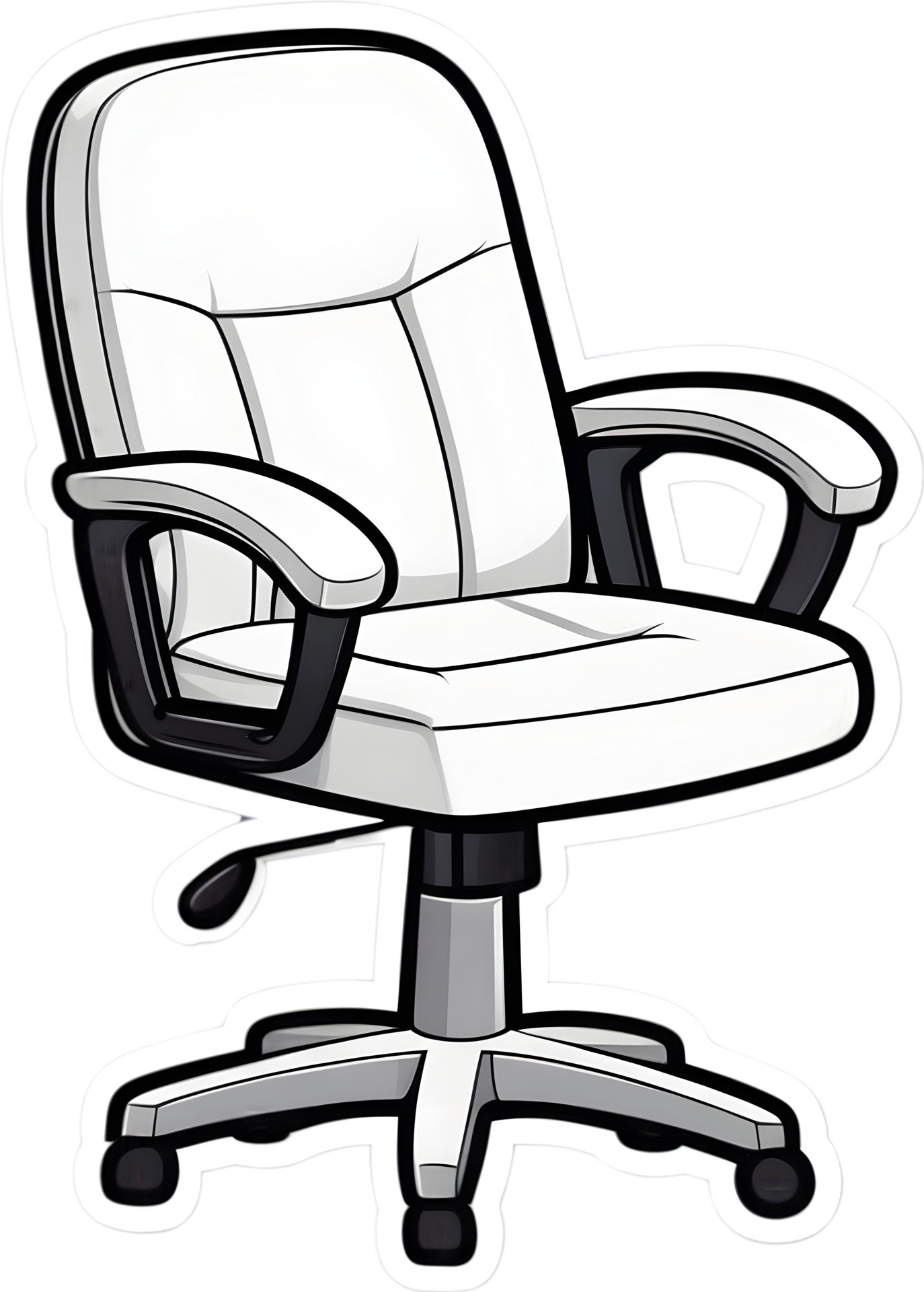 office chair clipart ai generative 33300146 PNG