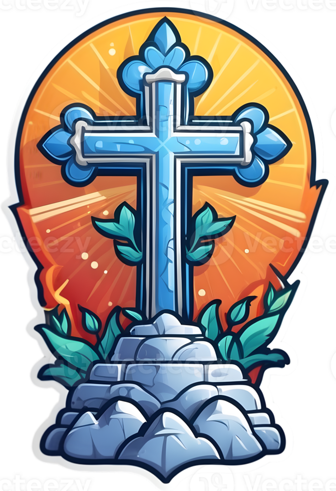 a set of icons with crowns, crowns, and other religious symbols ai generative png