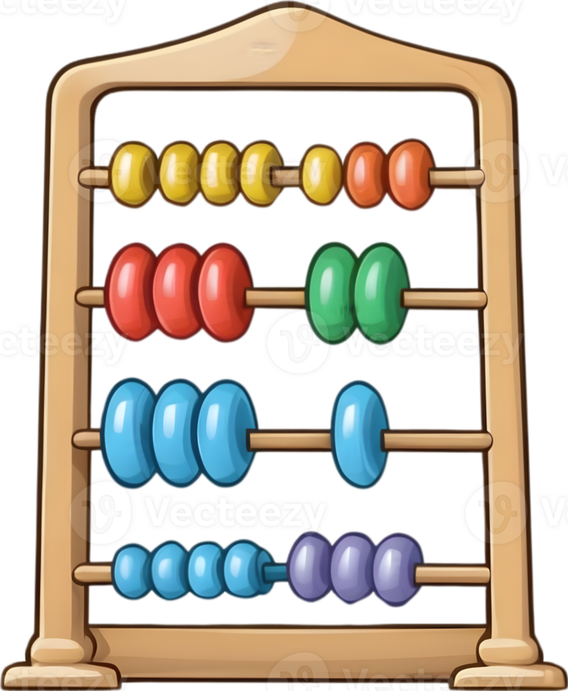 abacus png image ai generative