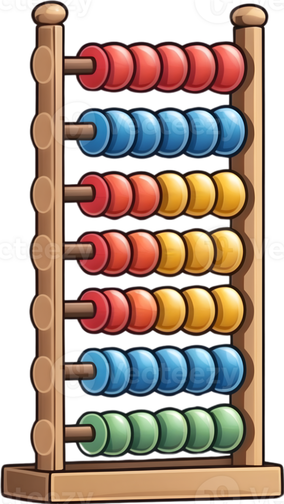 abacus png image ai generative