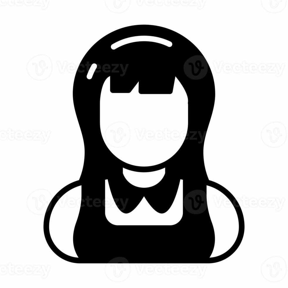 Nanny icon in vector. Illustration photo