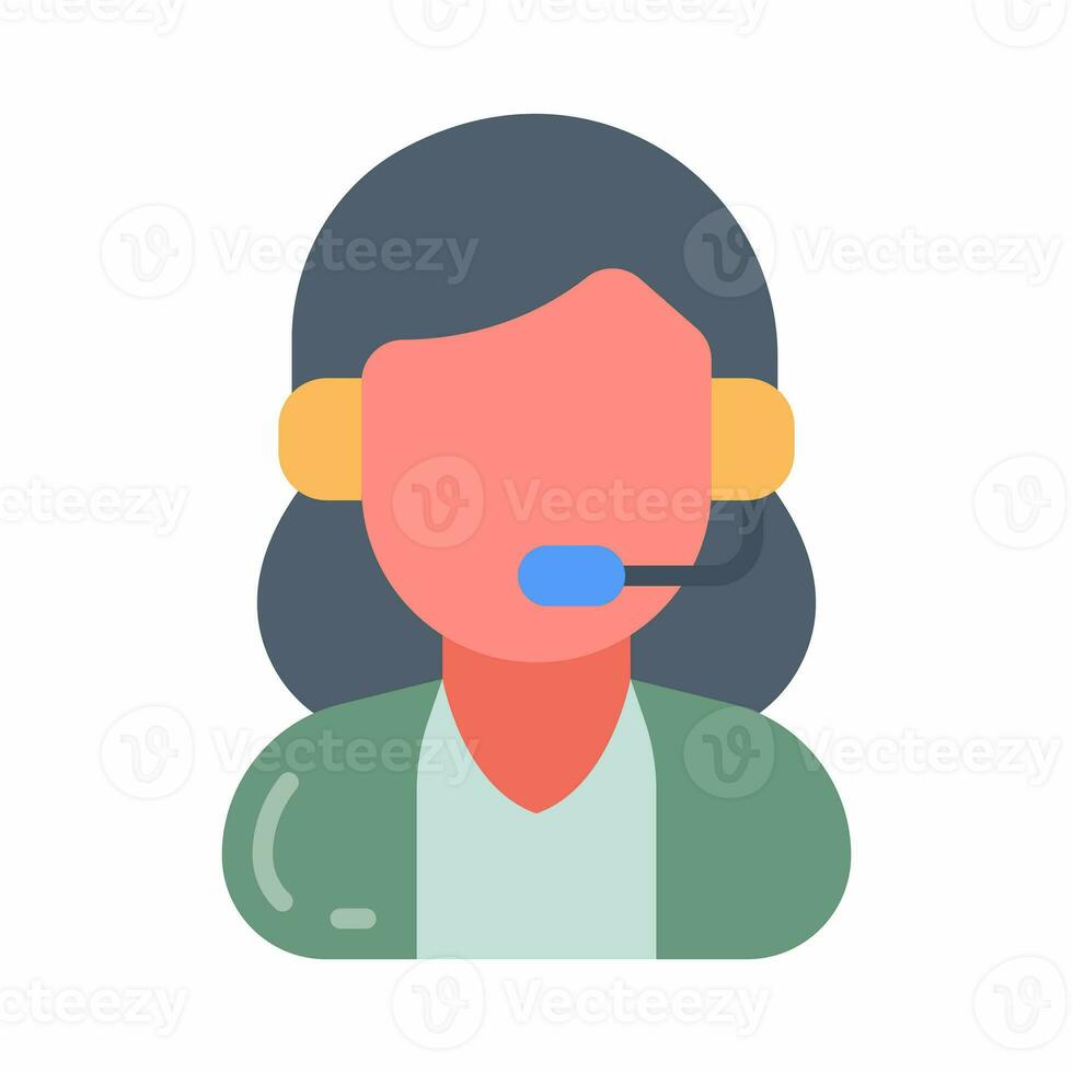 Customer Service icon in vector. Illustration photo