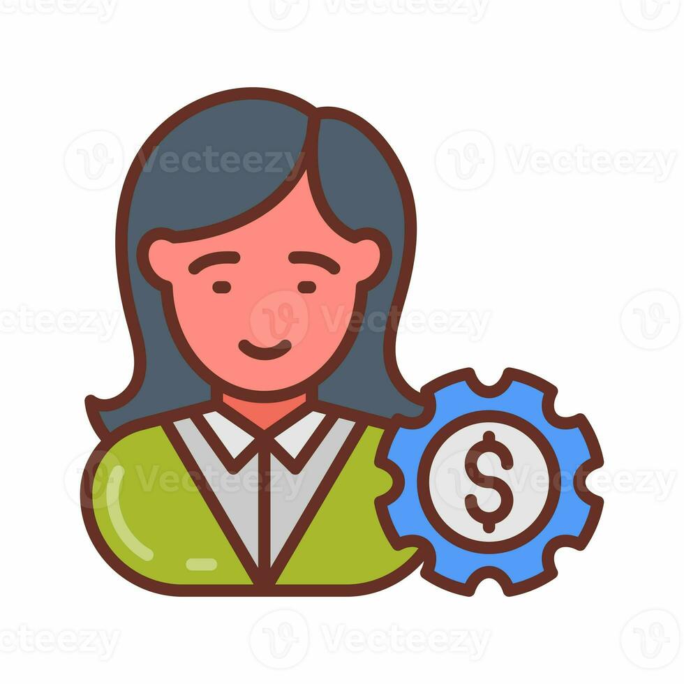 Account Manager icon in vector. Illustration photo