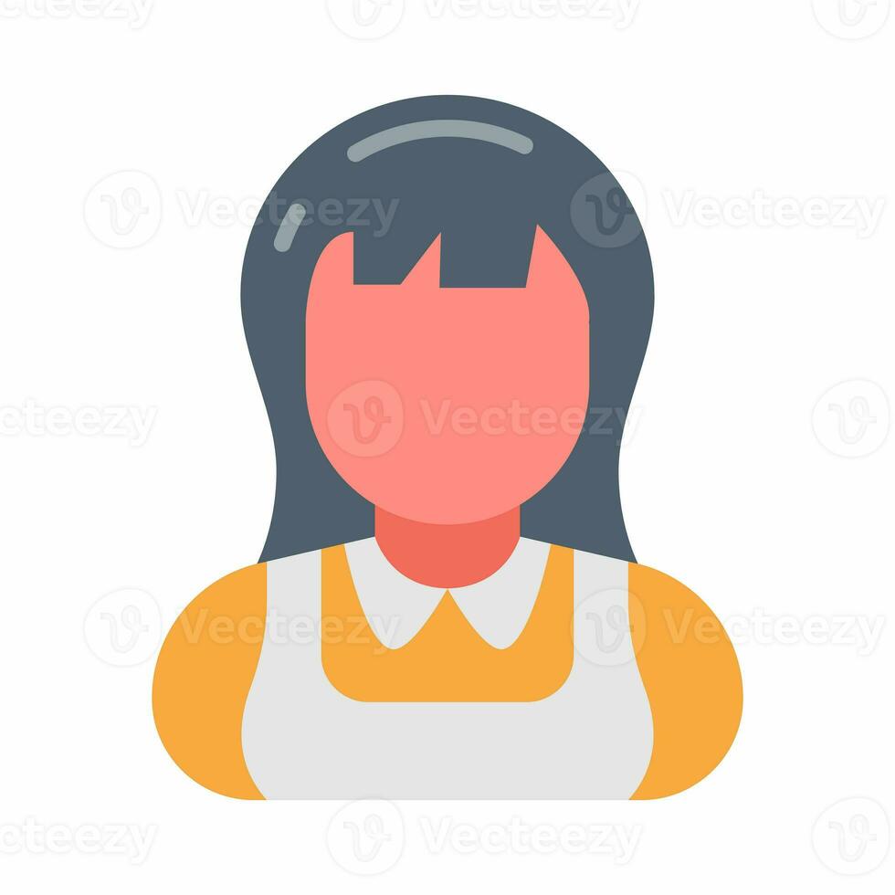 Nanny icon in vector. Illustration photo