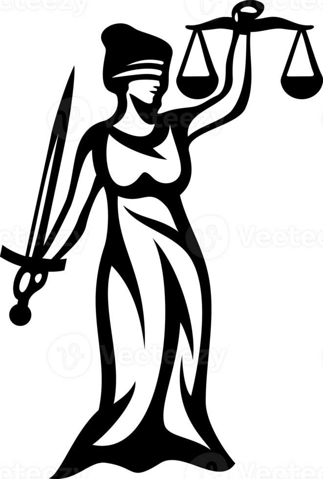 senhora justiça estátua png ilustração