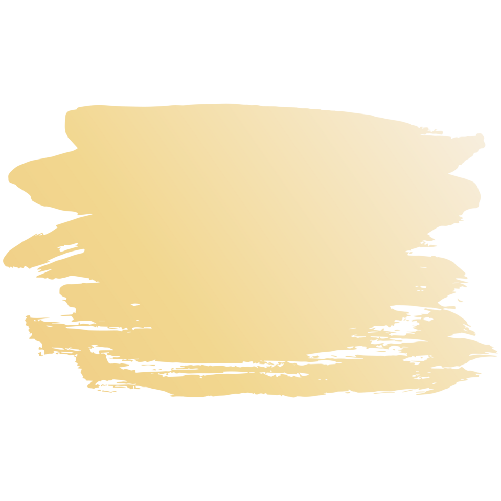 Abstract gradient golden background. Brush stroke. Place for text png