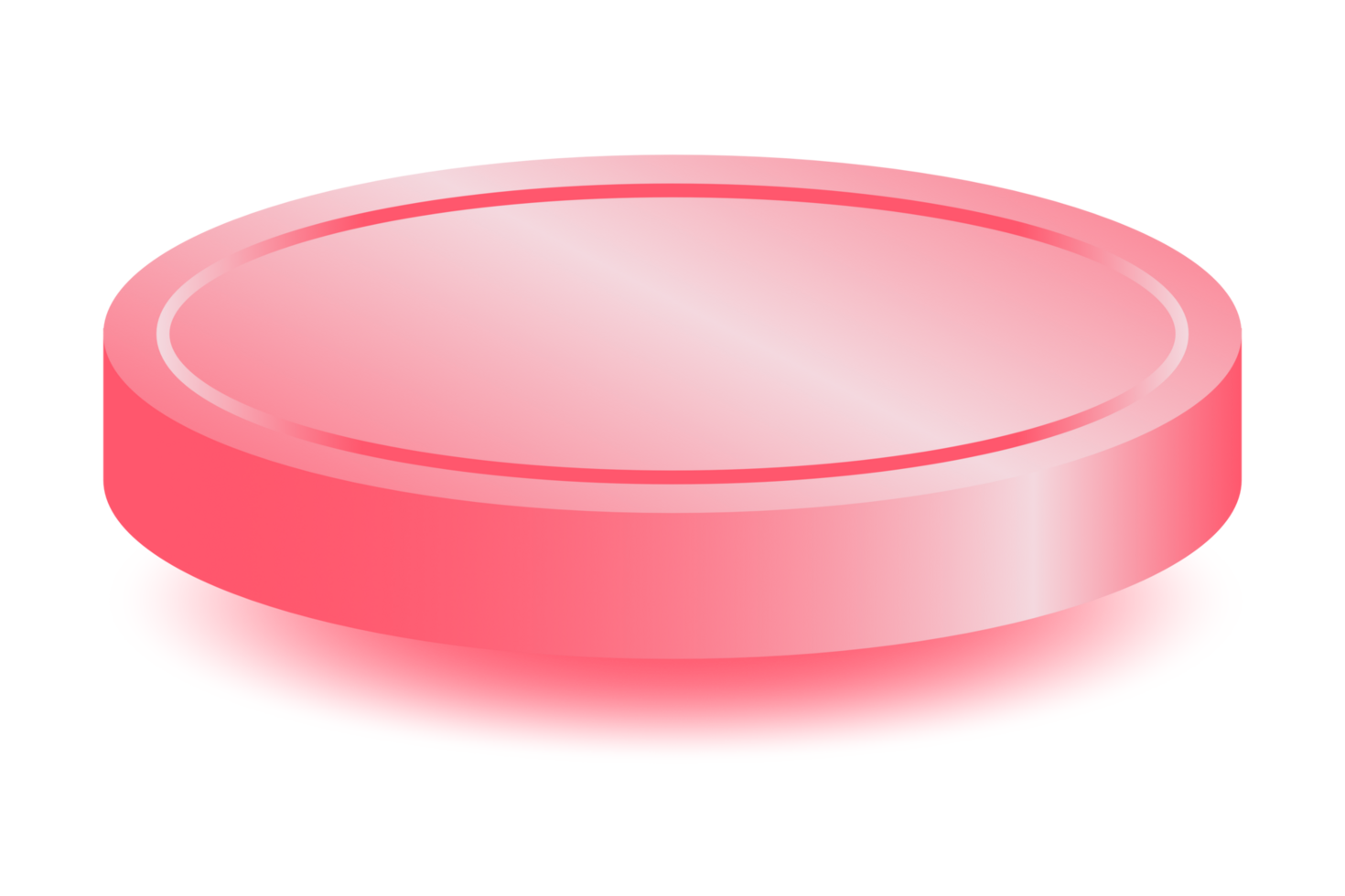 elegante rosa podio mostrando prodotti png
