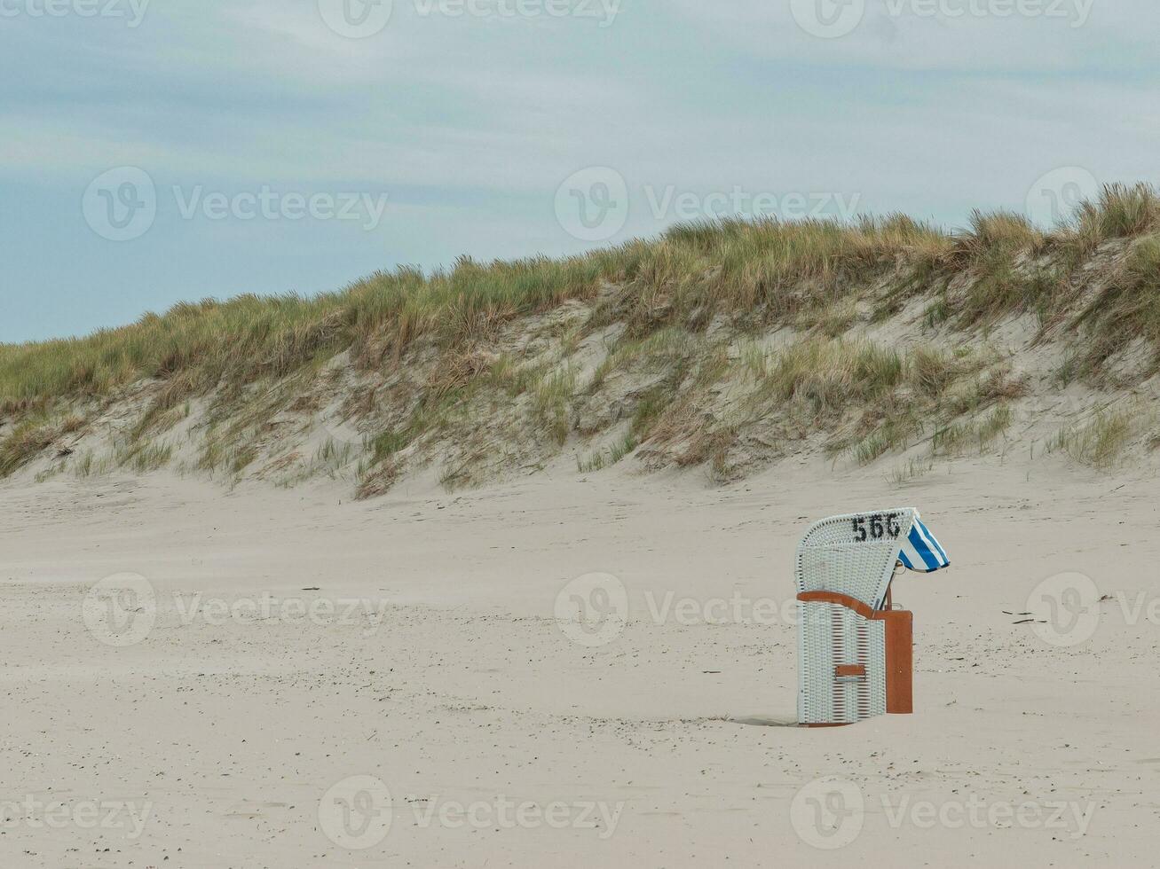 spiekeroog island in germany photo