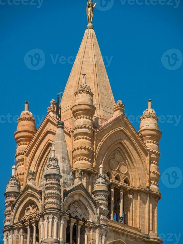 the city of Palermo in italy photo