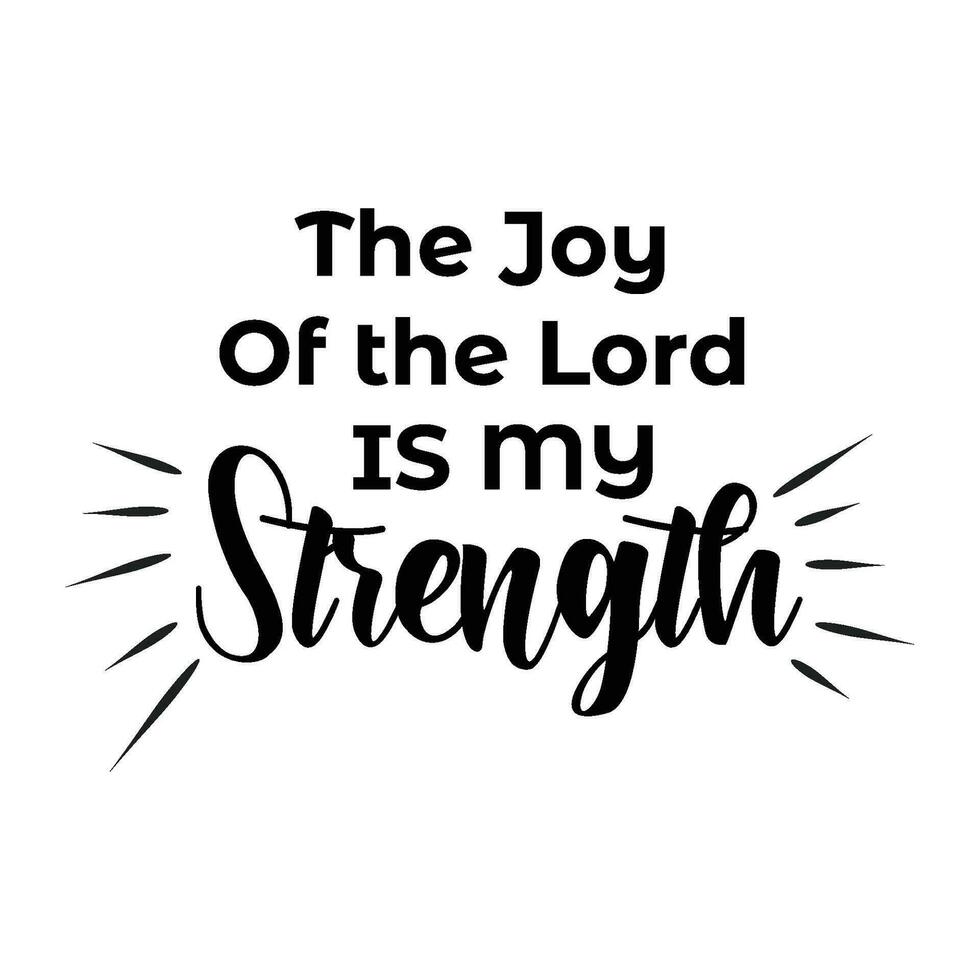 Christian faith, typography for print vector