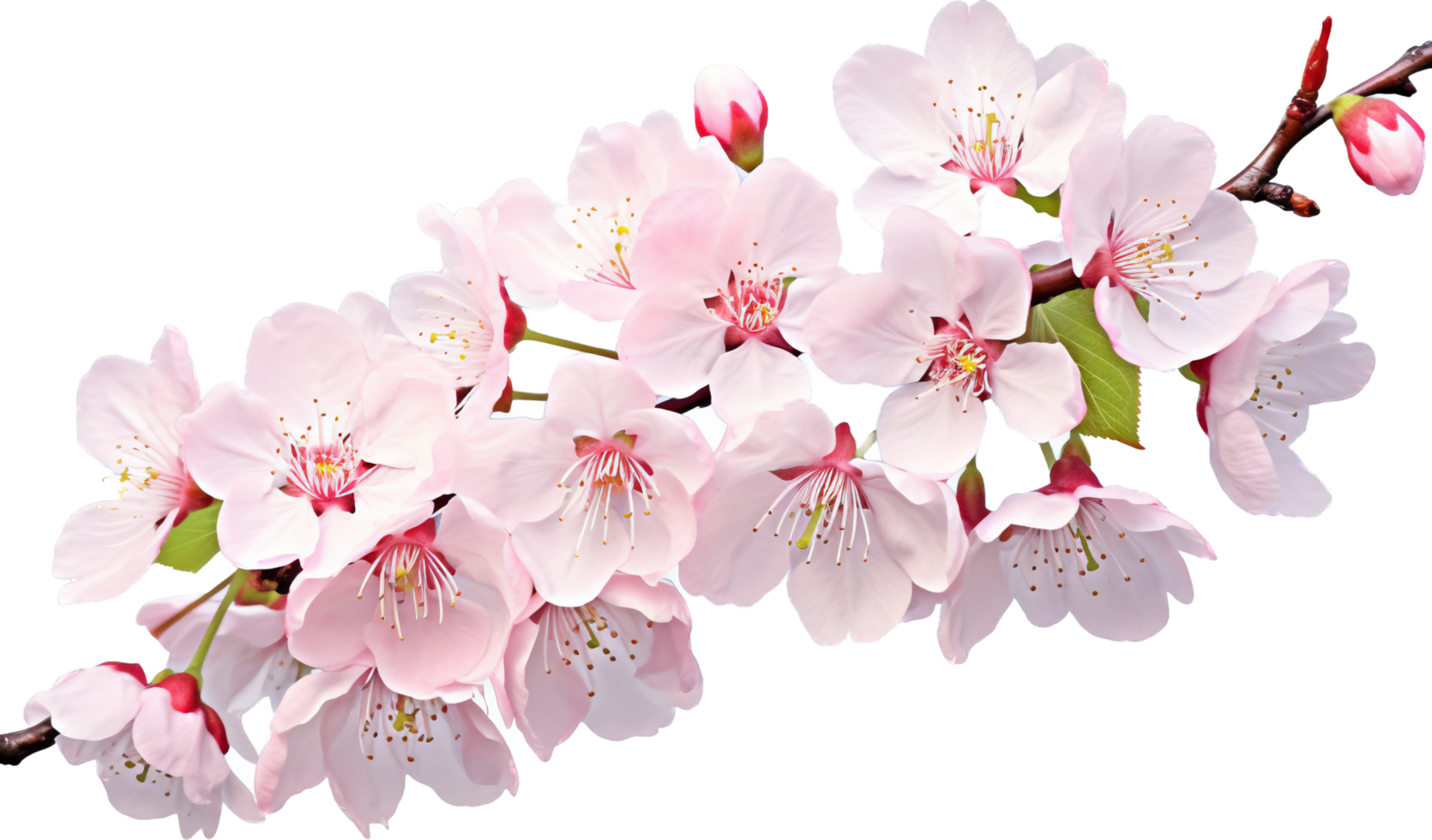 Sakura png with AI generated.
