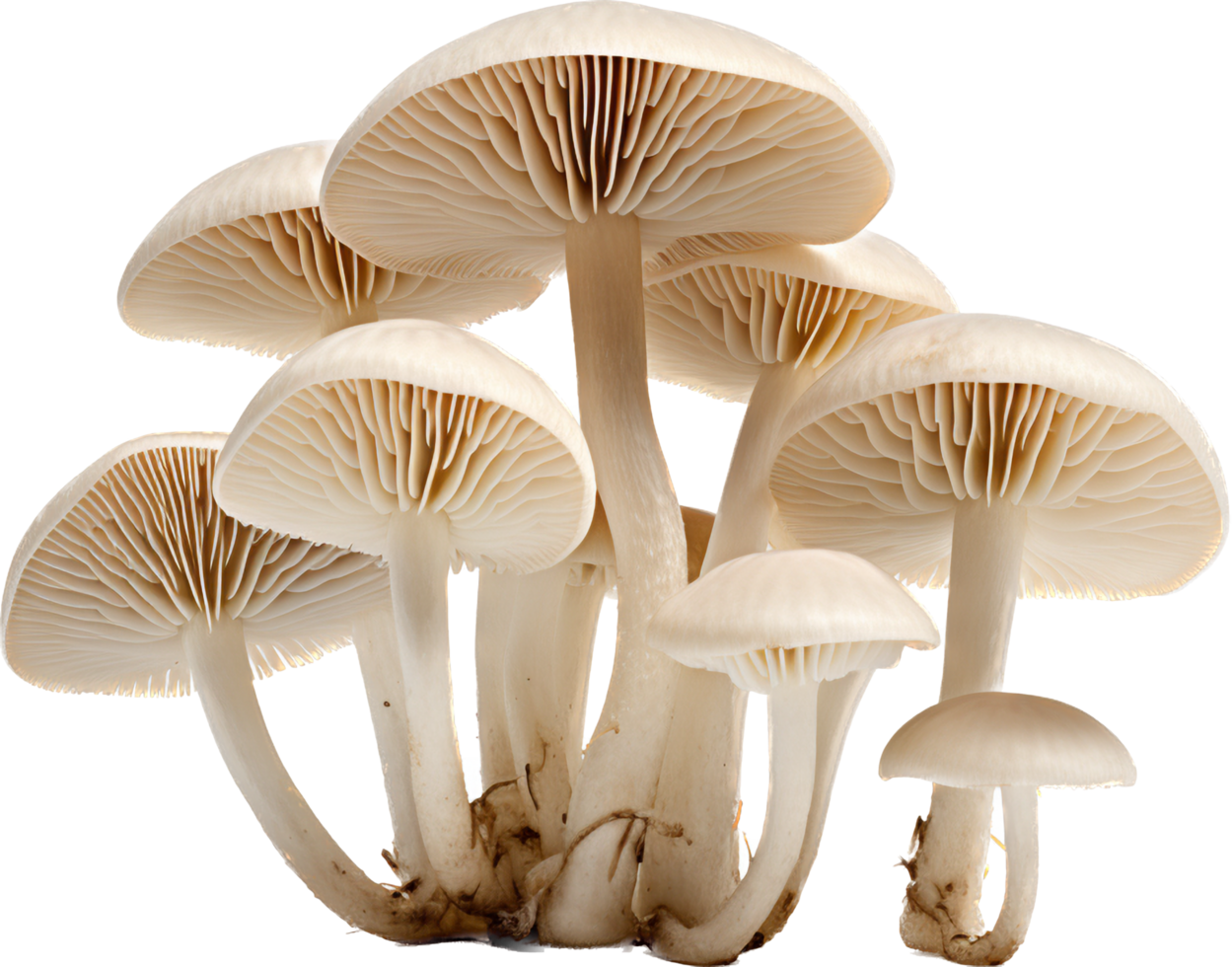 Mushroom png with AI generated.