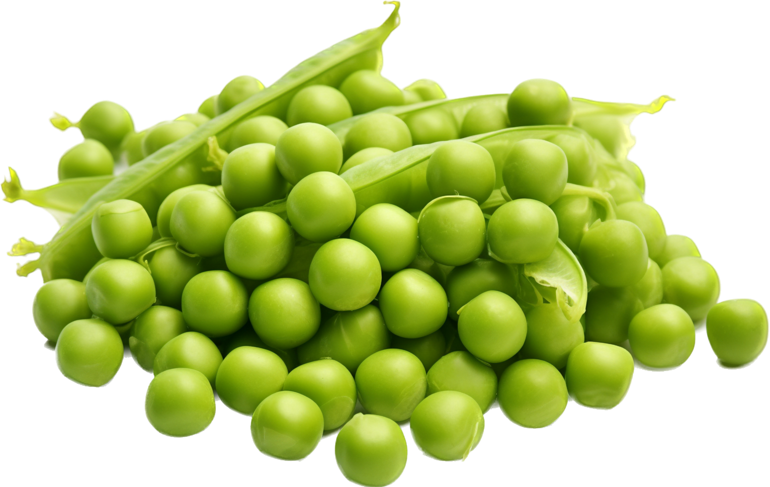 Pea png with AI generated.