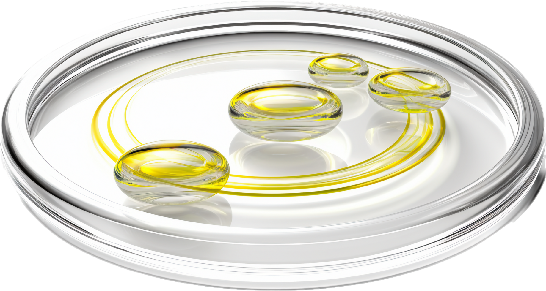 Petri dish png with AI generated.