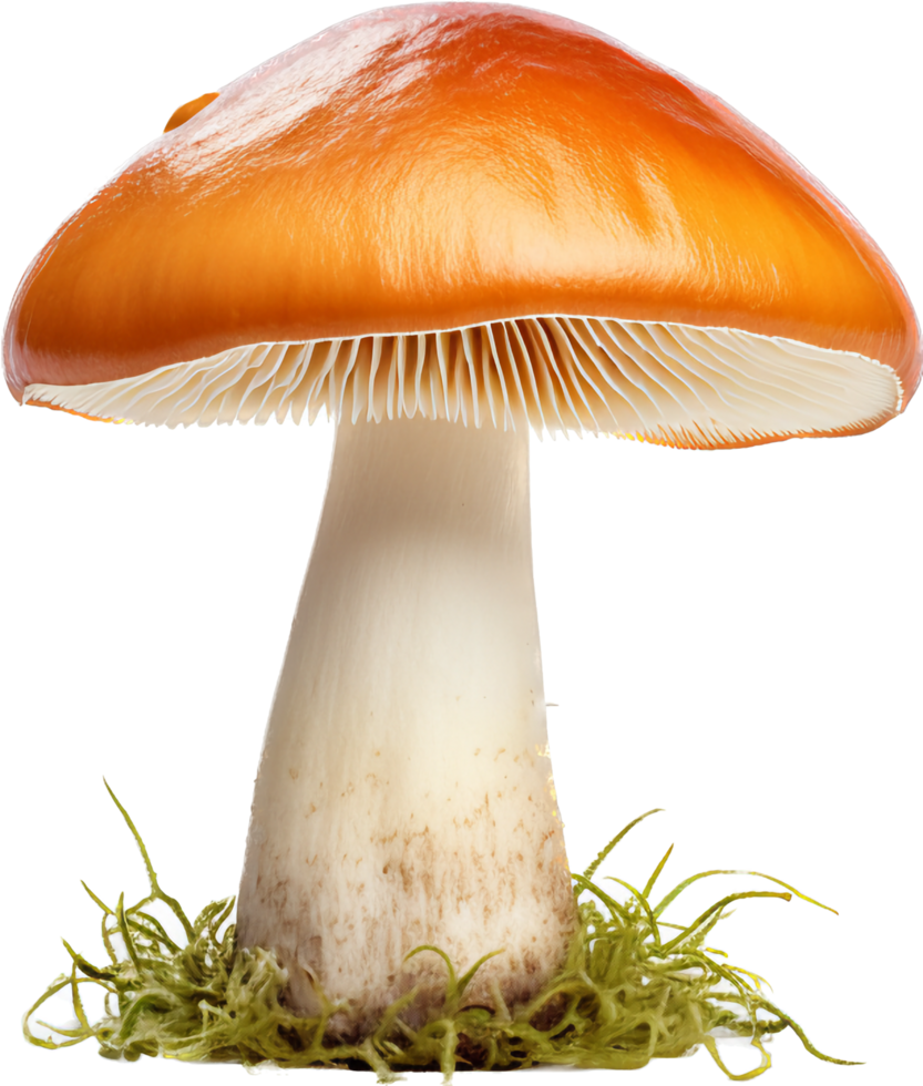 Mushroom png with AI generated.