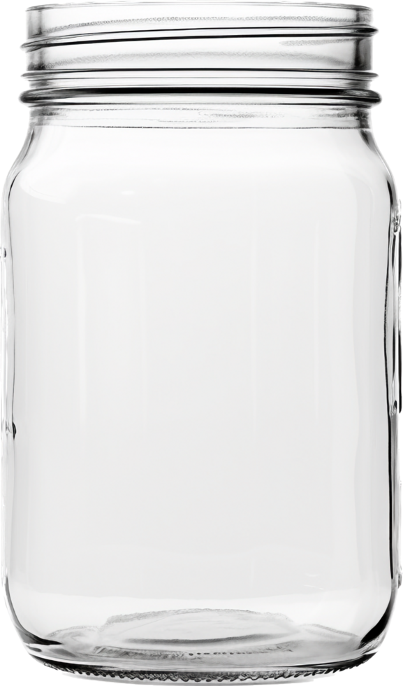 Mason jar png with AI generated.