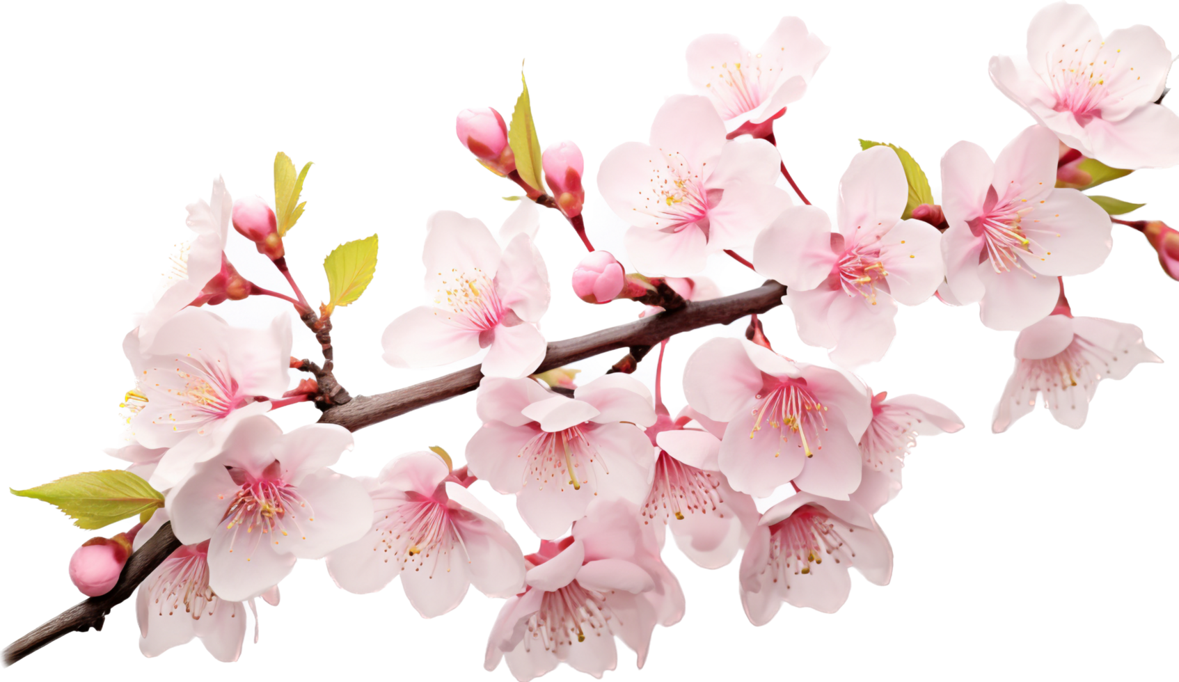 Sakura png with AI generated.