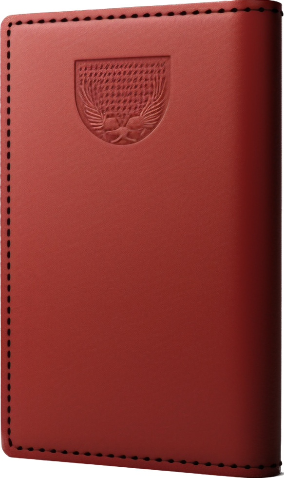 Passport png with AI generated.