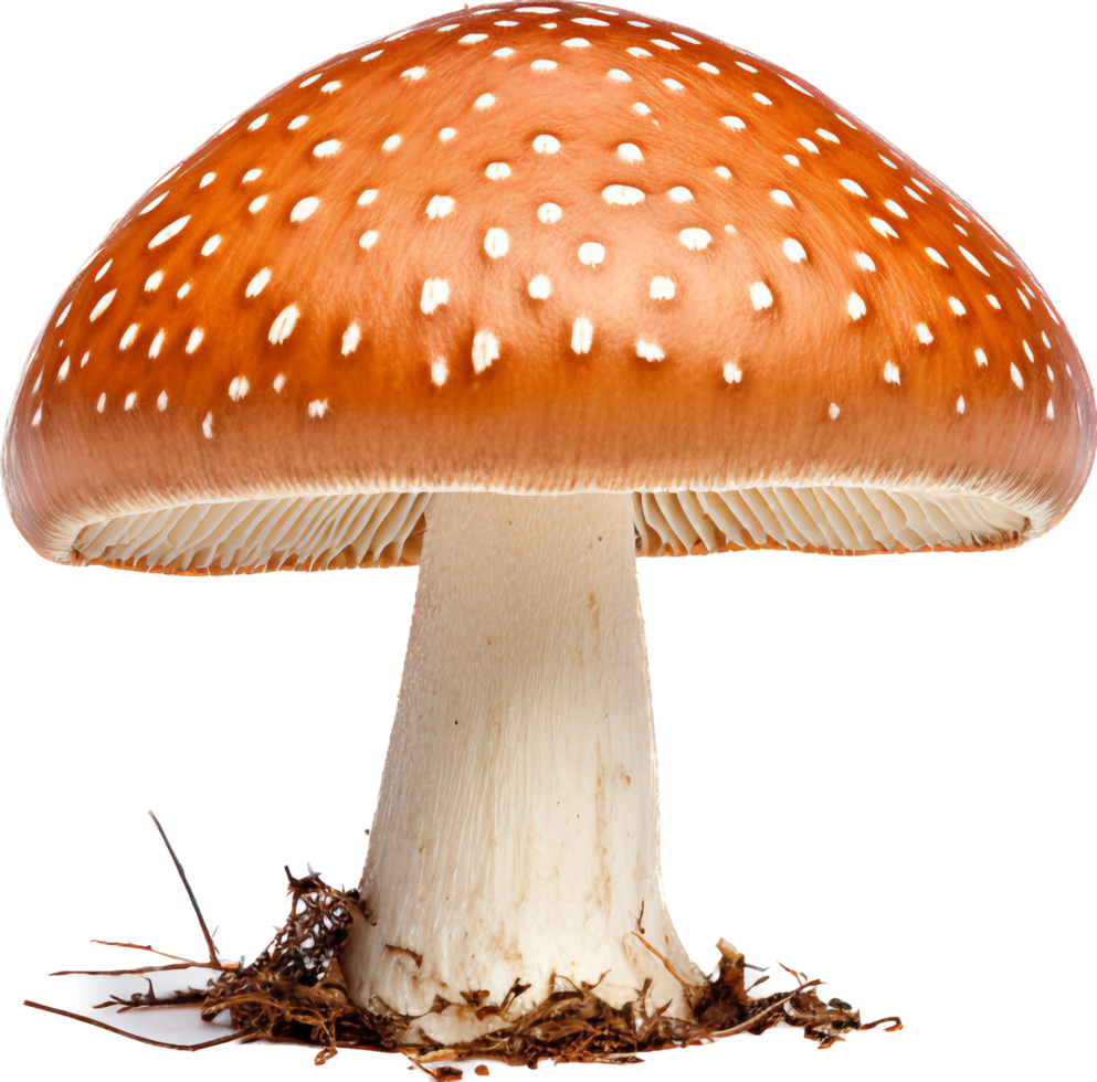 Mushroom png with AI generated.