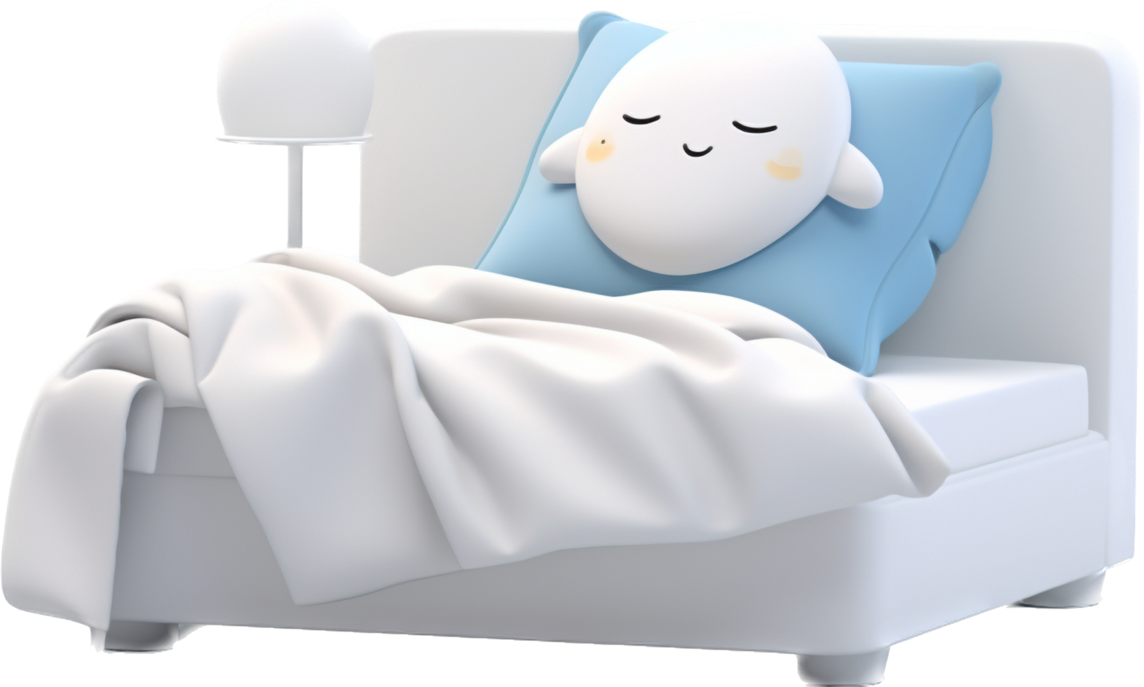 Sleep png with AI generated.