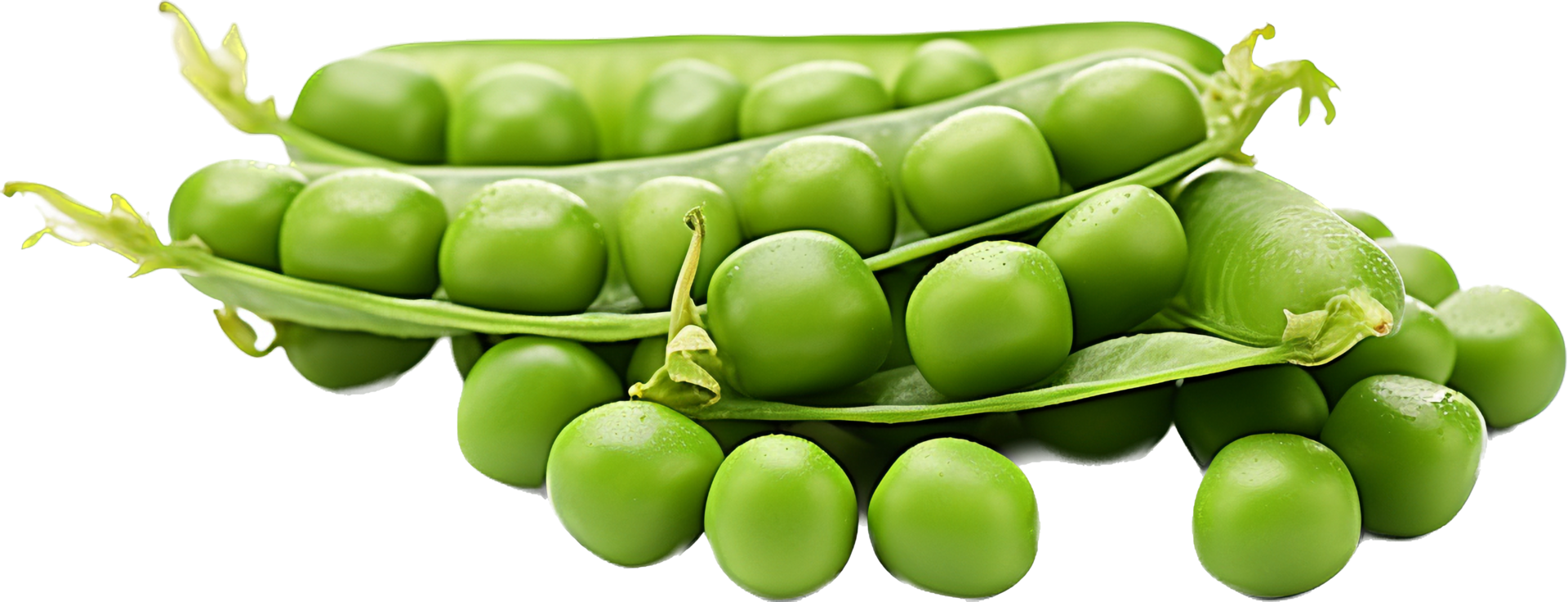 Pea png with AI generated.