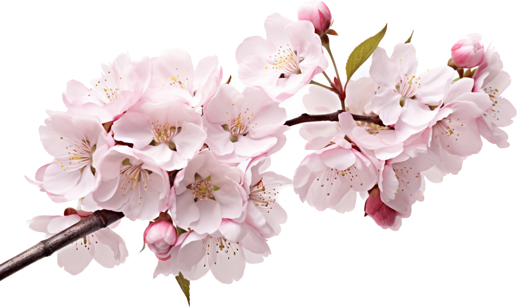 Sakura png with AI generated.