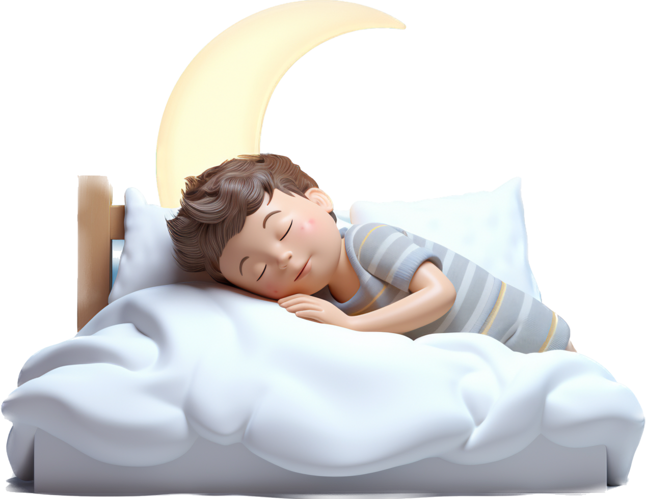 Sleep png with AI generated.