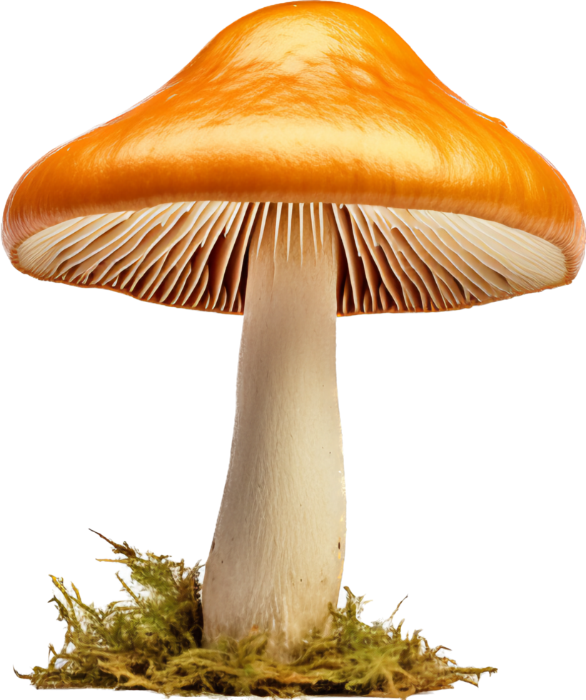 Mushroom png with AI generated.
