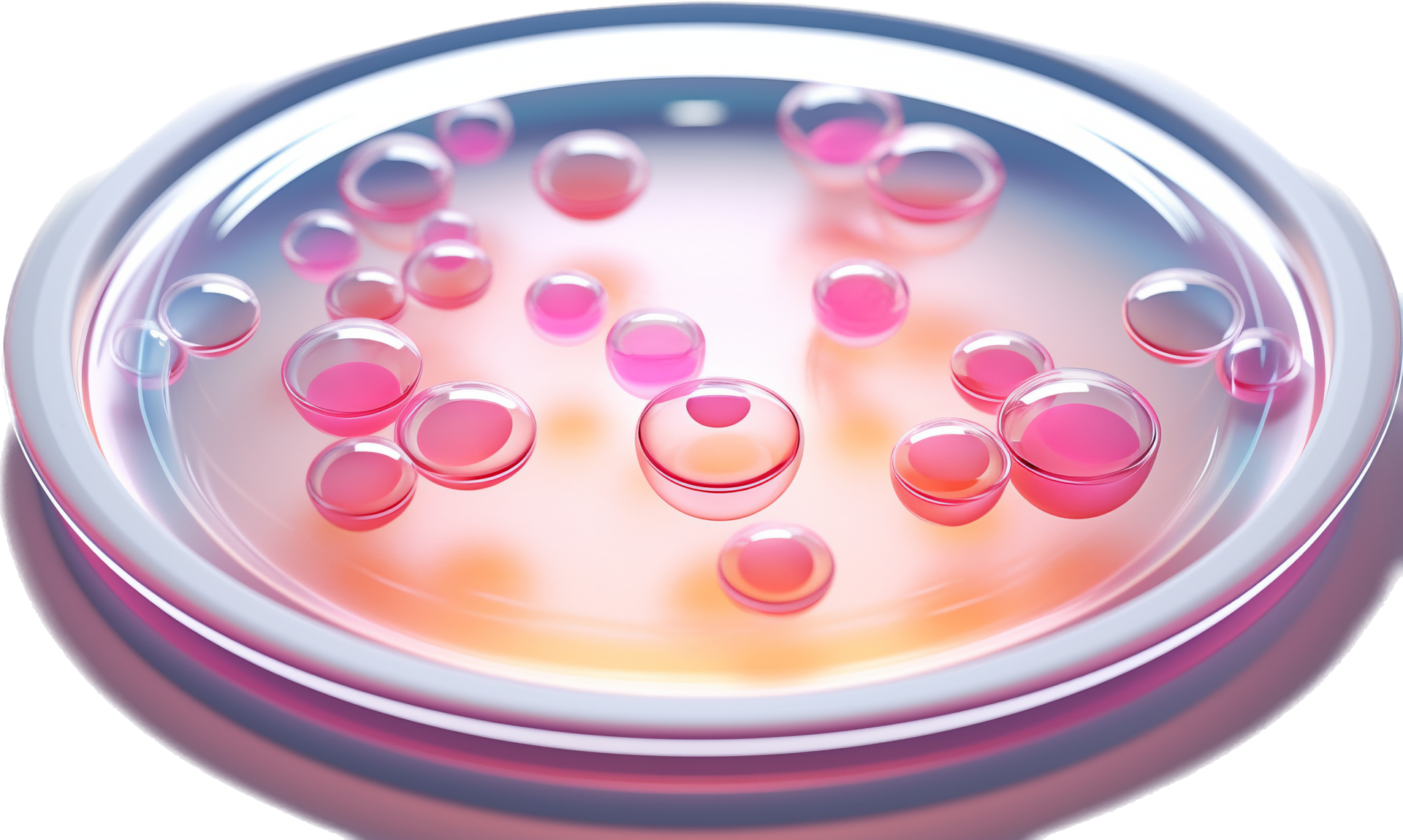 Petri dish png with AI generated. 33302981 PNG