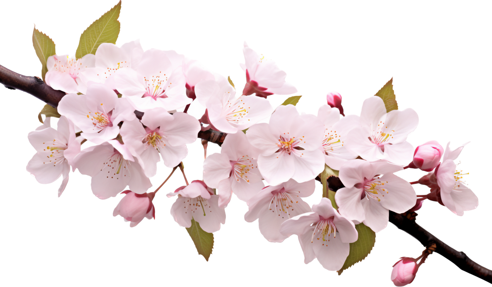 Sakura png with AI generated.
