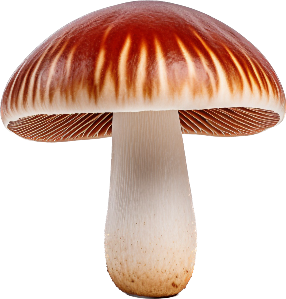 Mushroom png with AI generated.