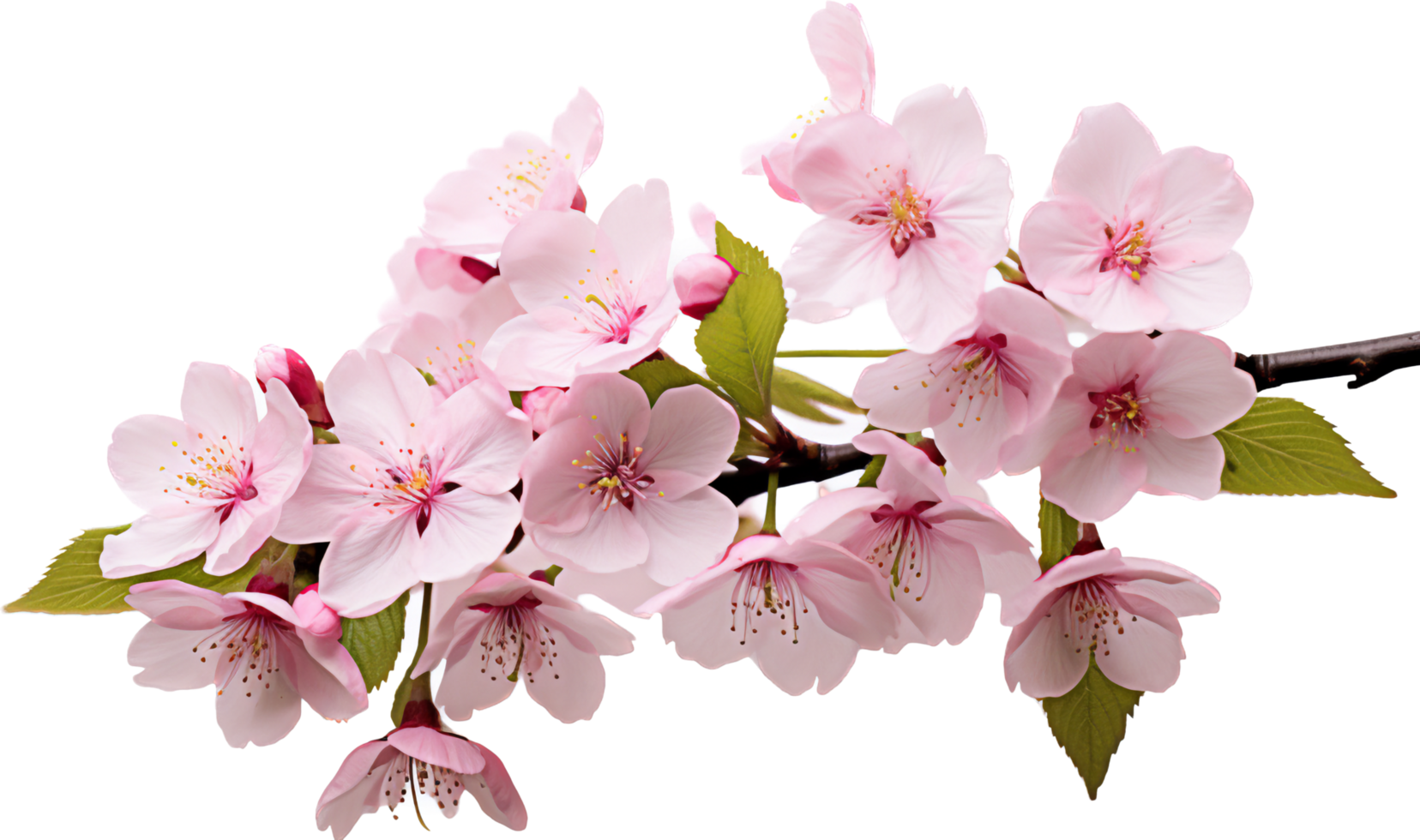 Sakura png with AI generated.