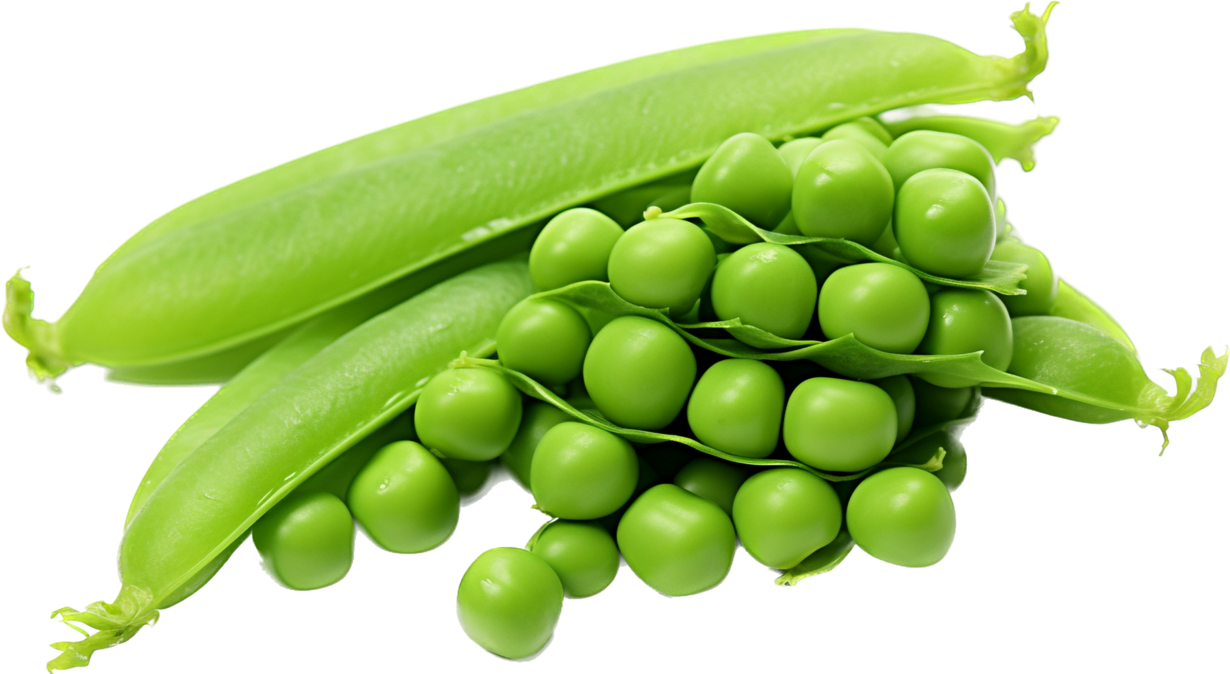 Pea png with AI generated.