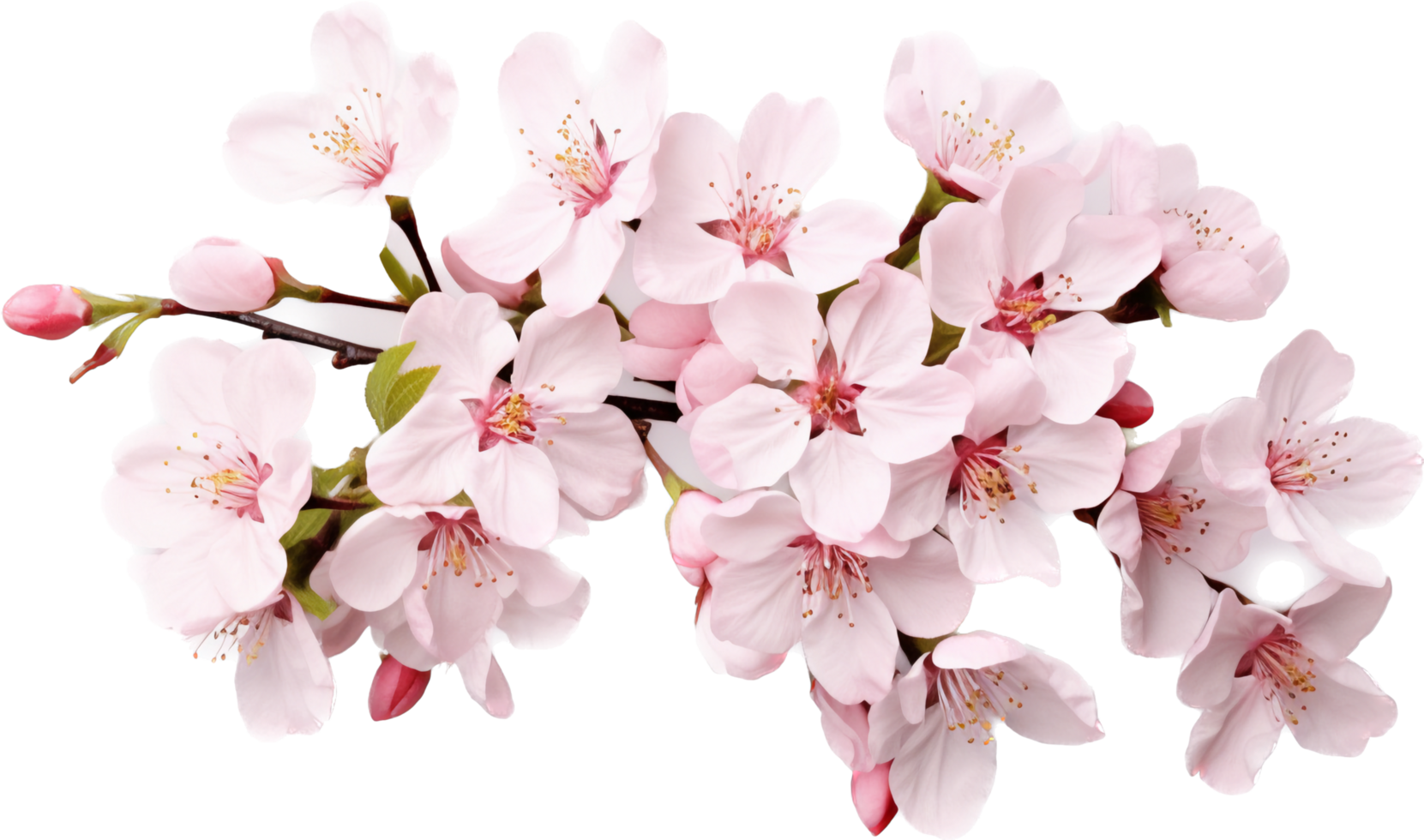 Sakura png with AI generated.