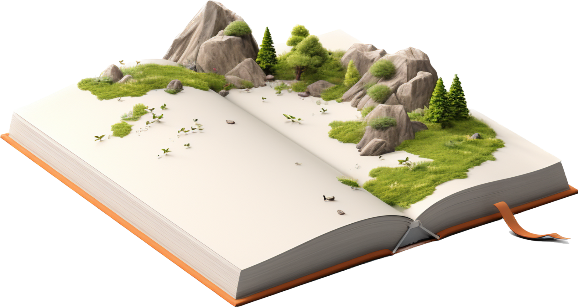 Journal png with AI generated.