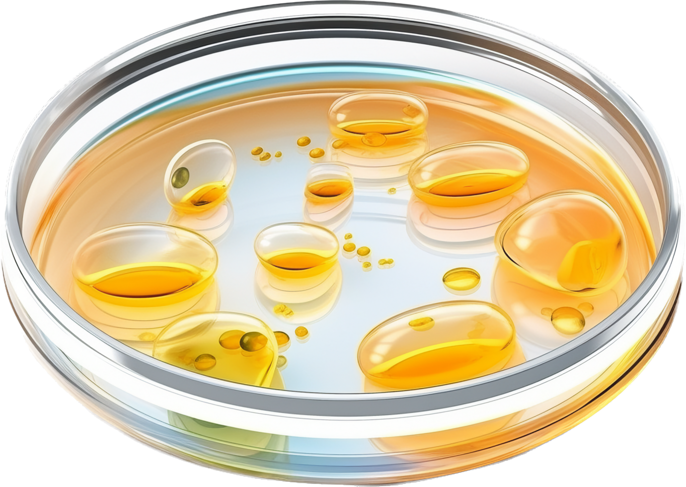Petri dish png with AI generated. 33303115 PNG