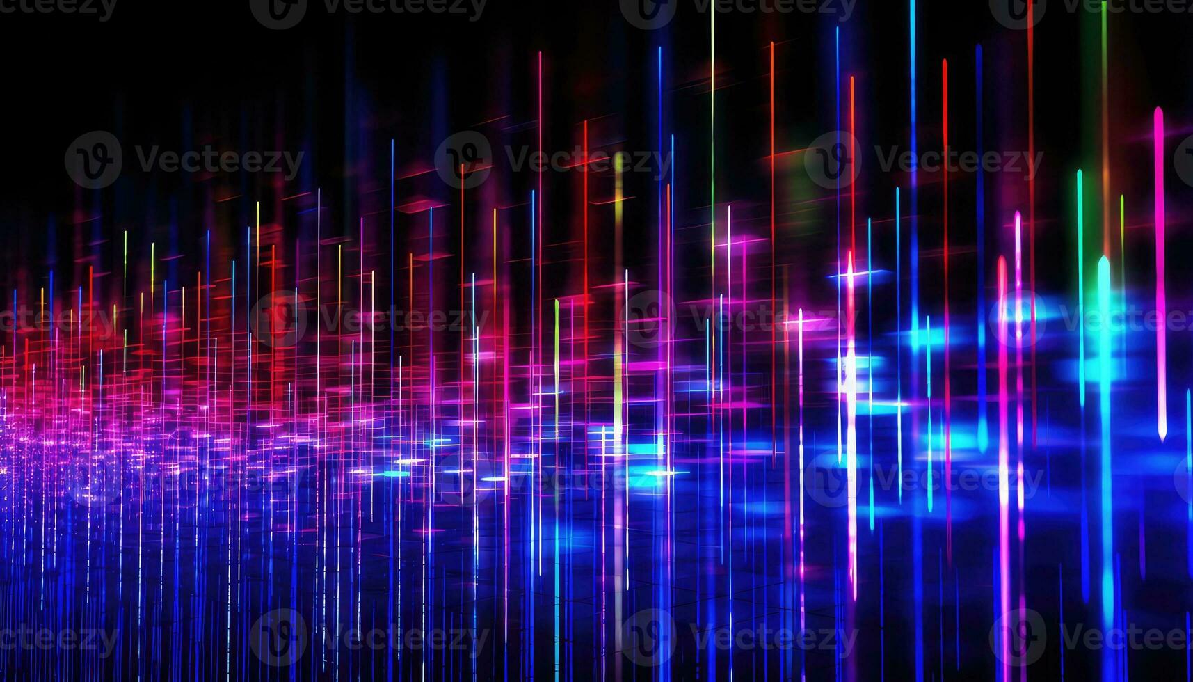 Futuristic Data Display in Morse Code AI generated photo