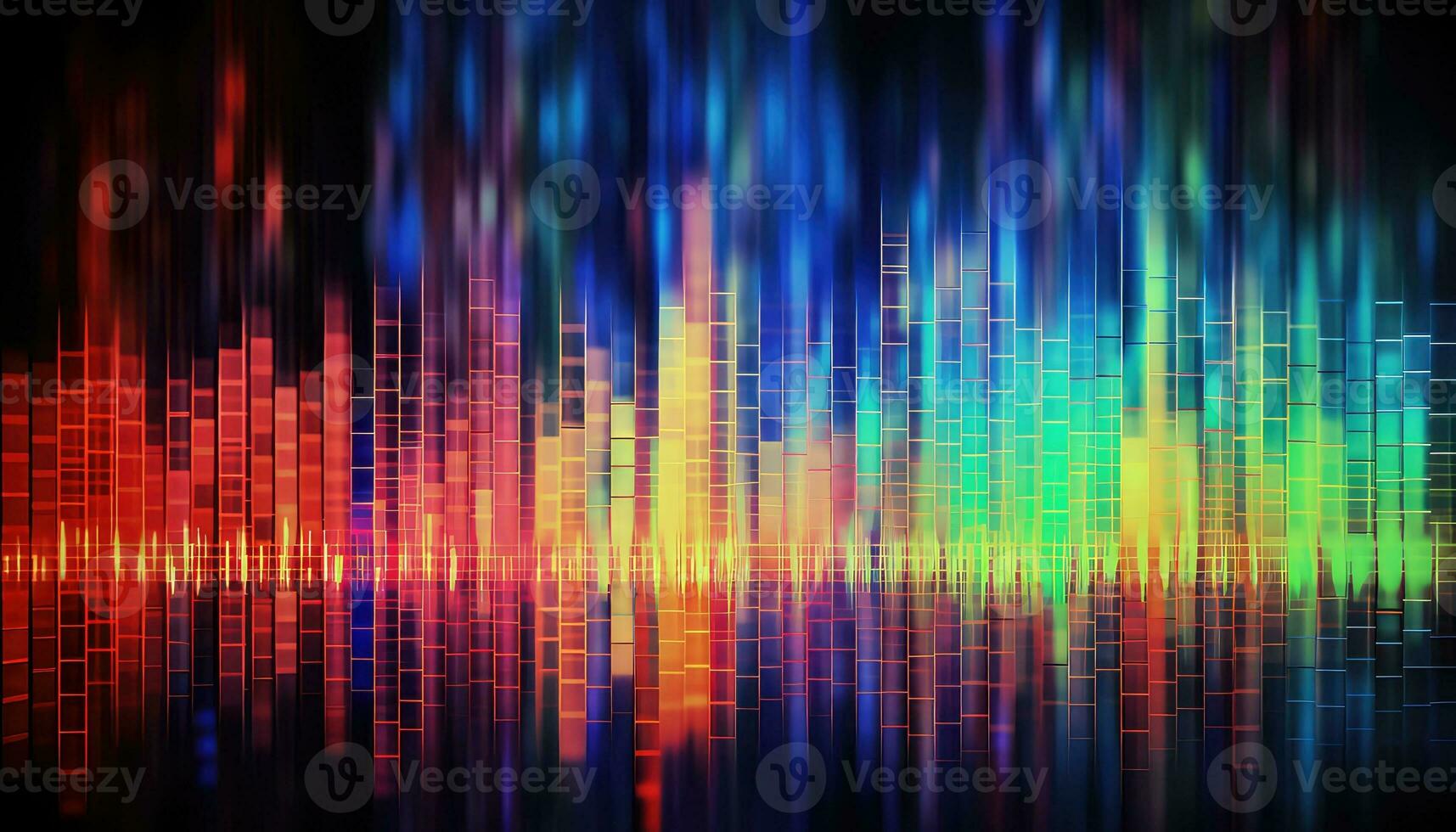 Futuristic Data Display in Morse Code AI generated photo