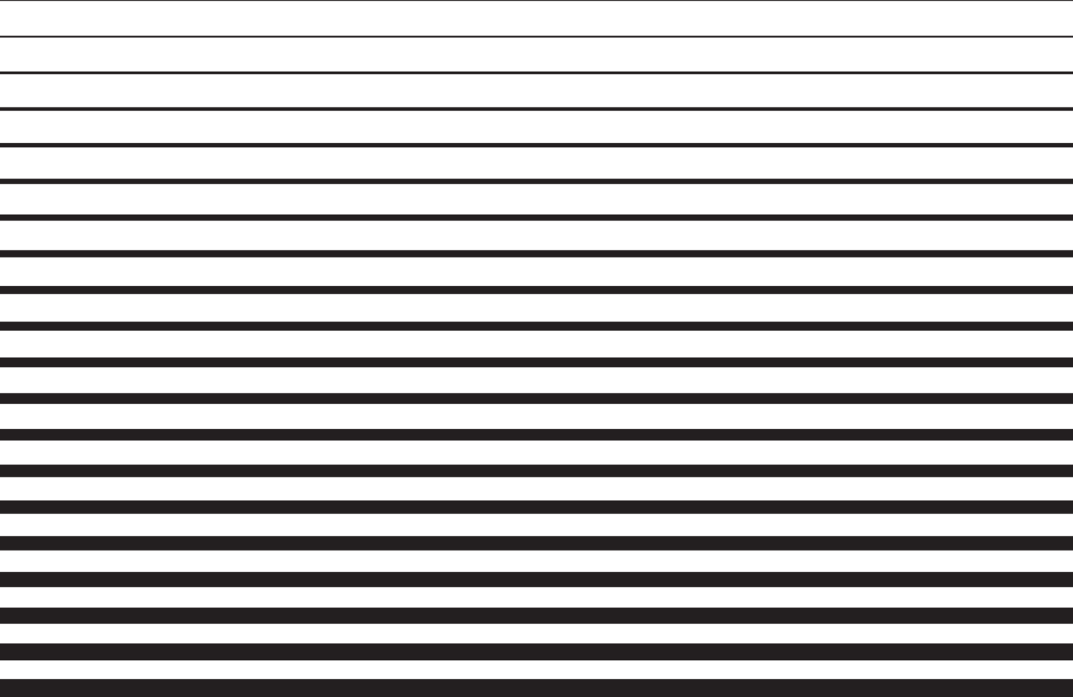 schwarz und Weiß gestreift Halbton horizontal Linien Hintergrund png