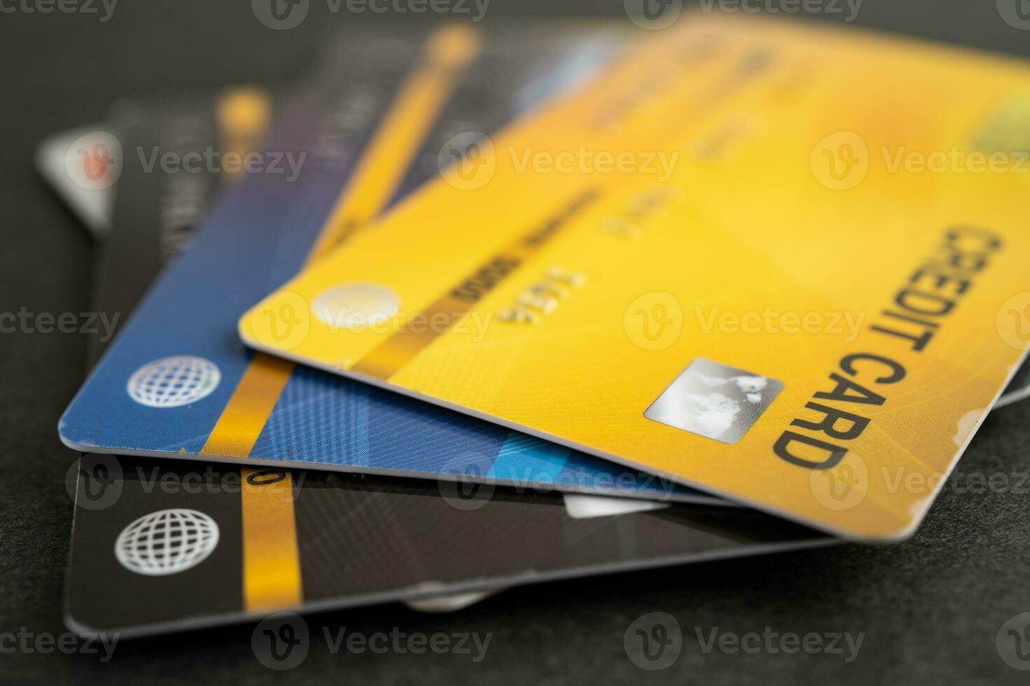 Credit card model, Finance development, Banking Account, Statistics, Investment Analytic research data economy, Stock exchange trading, Business company concept. photo