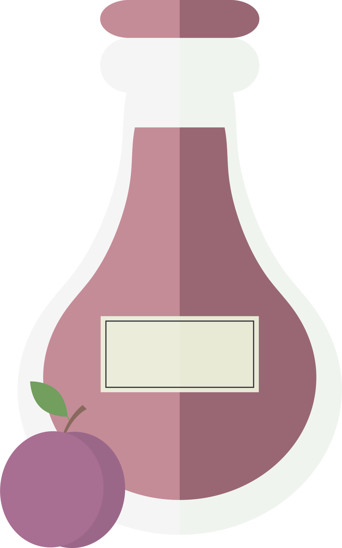 Transparent jar or bottle with plum jam, juice 33304231 PNG