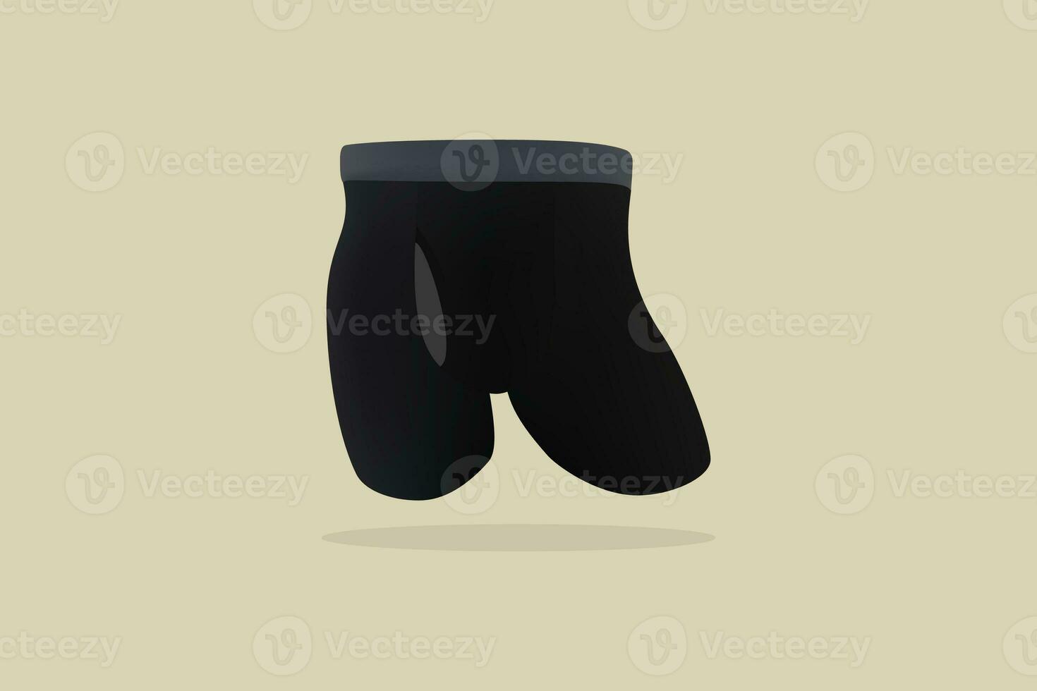Boys Comfortable Underwear Short vector illustration. Sports and Fashion objects icon concept. photo