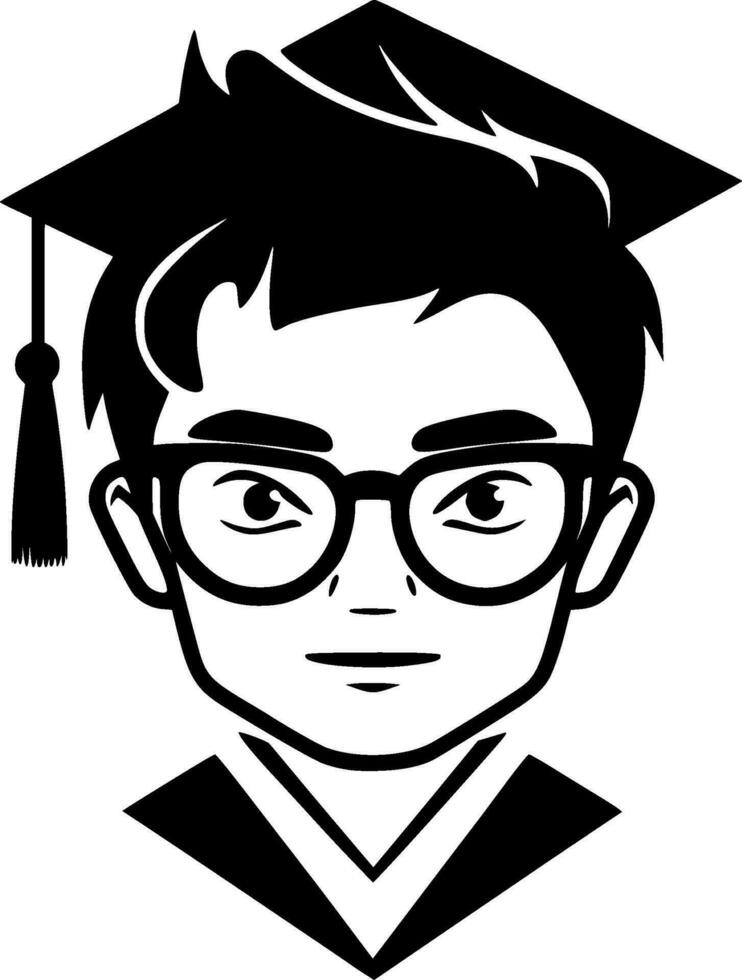 Grade, Minimalist and Simple Silhouette - Vector illustration