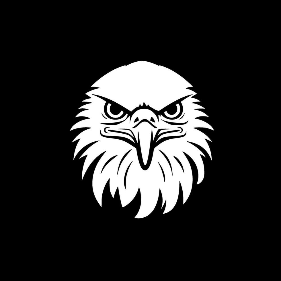 Eagle - Minimalist and Flat Logo - Vector illustration