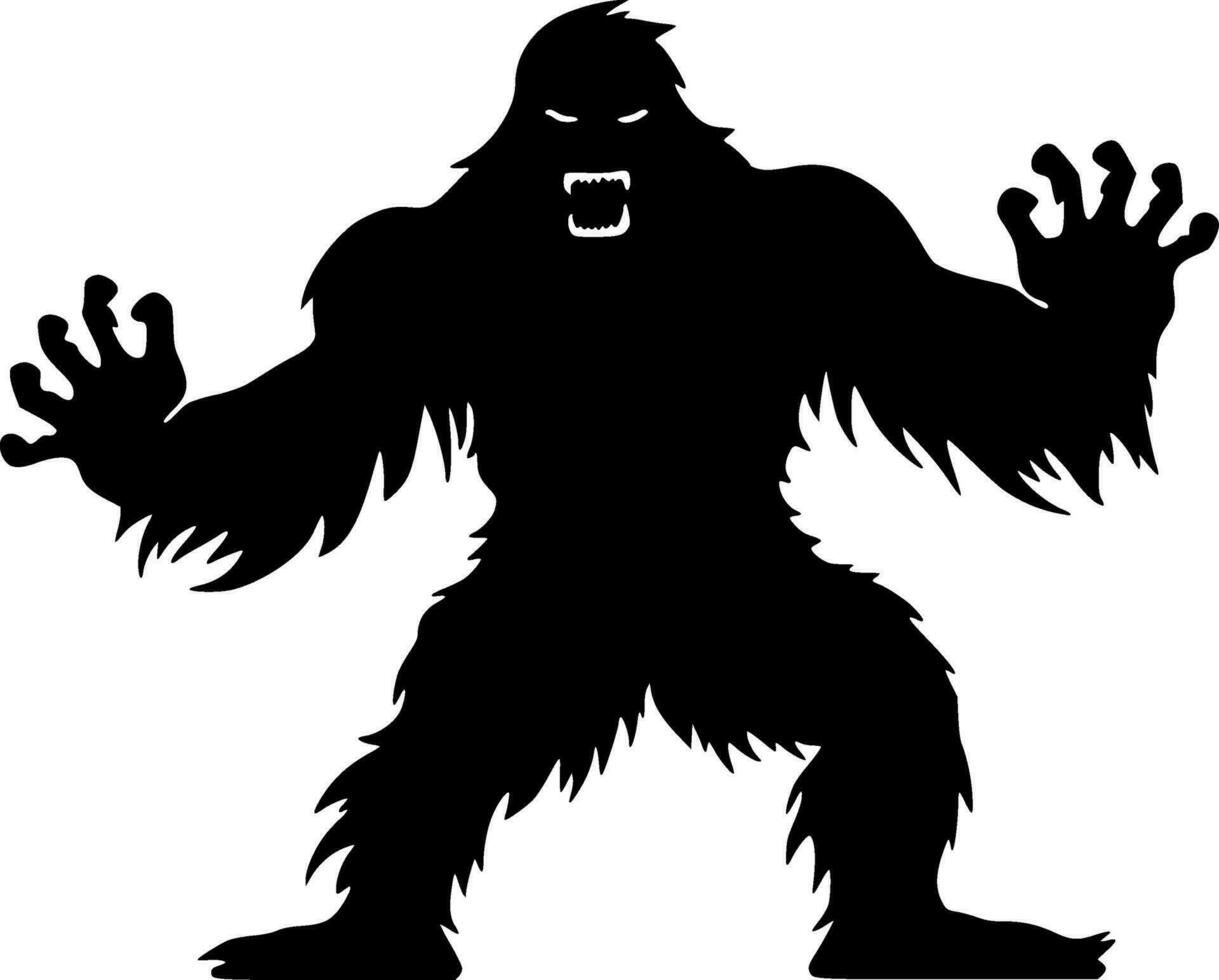 Bigfoot - High Quality Vector Logo - Vector illustration ideal for T-shirt graphic